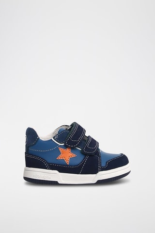 Sneakers in pelle - Blu