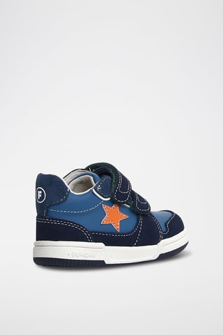 Sneakers in pelle - Blu