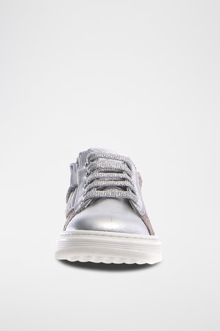 Sneakers in pelle - Argentato