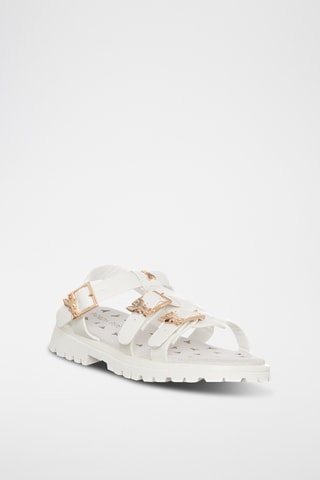 Sandali in pelle - Bianco