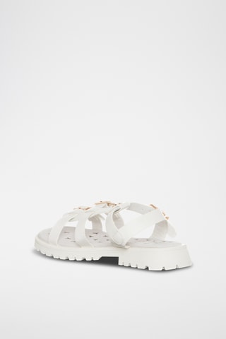 Sandali in pelle - Bianco