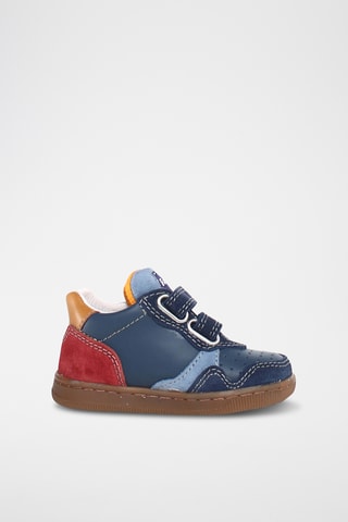 Sneakers in pelle - Blu