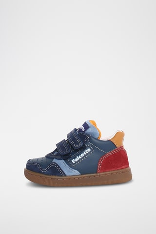 Sneakers in pelle - Blu