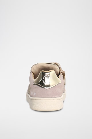 Sneakers - Argentato e beige
