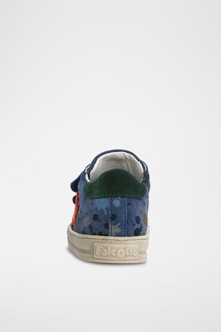 Sneakers in pelle - Blu e multicolore
