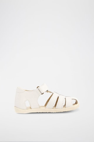 Sandali in pelle - Bianco
