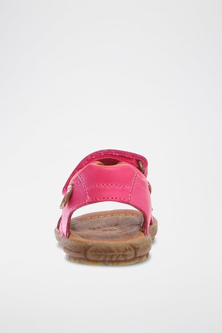 Sandali in pelle - Rosa