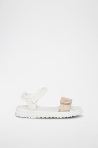 Sandali in pelle - Argentato