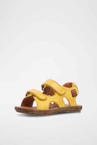 Sandali in pelle - Giallo