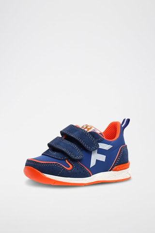 Sneakers in pelle scamosciata - Blu