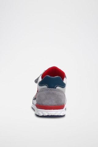 Sneakers alte in pelle - Grigio
