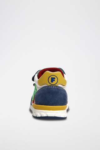 Sneakers alte in pelle - Bianco