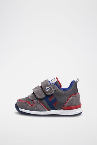 Sneakers in pelle scamosciata - Grigio