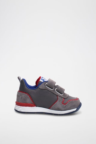 Sneakers in pelle scamosciata - Grigio