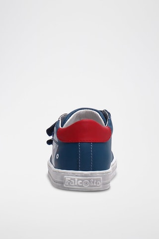 Sneakers in pelle - Blu