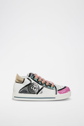 Sneakers in pelle - Bianco
