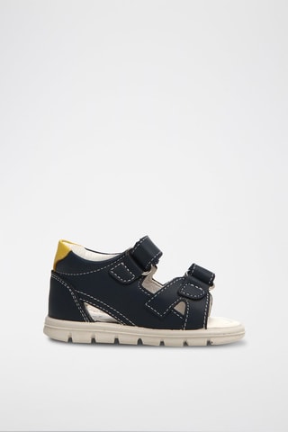 Sandali in pelle - Blu