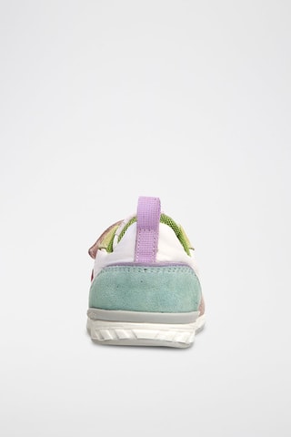 Sneakers in pelle - Bianco e rosa
