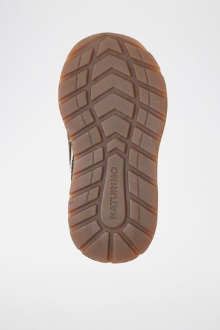 Sneakers in pelle Bley - Bianco, blu e verde