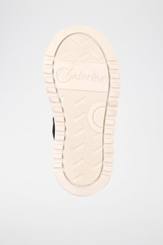 Sneakers in pelle Ariton - Bianco, nero e marrone