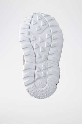 Sneakers in pelle Amantea - Bianco, rosso, blu e grigio