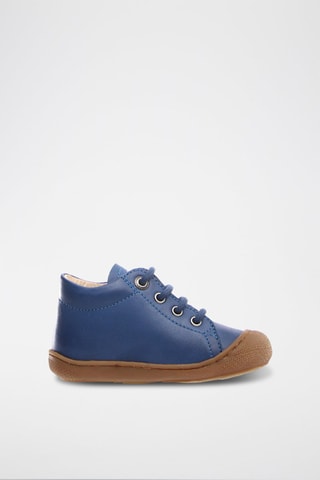 Sneakers in pelle Cocoon - Blu e marrone