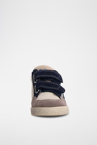 Sneakers in pelle - Grigio e nero