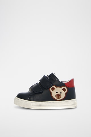 Sneakers in pelle - Navy