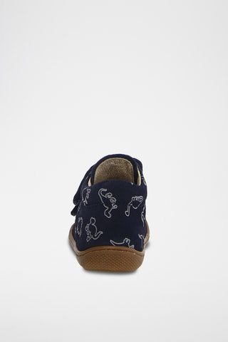 Sneakers alte in pelle - Navy