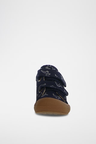 Sneakers alte in pelle - Navy