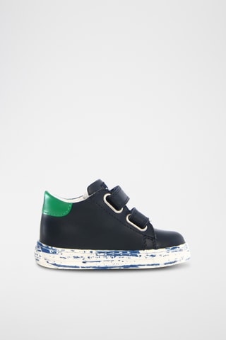Sneakers in pelle - Blu