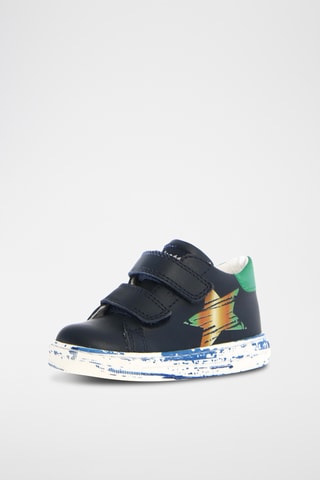 Sneakers in pelle - Blu
