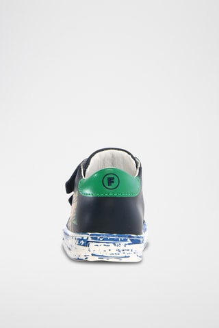 Sneakers in pelle - Blu