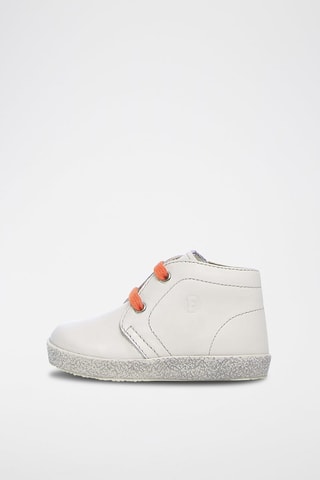 Stivaletti alti in pelle nappa Conte - Bianco