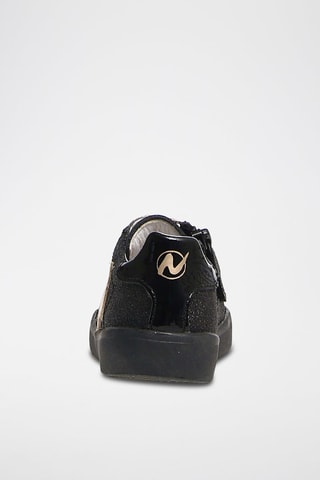 Sneakers in pelle - Nero