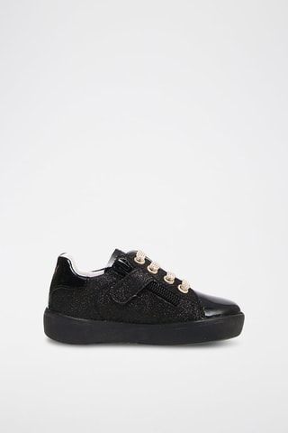 Sneakers in pelle - Nero