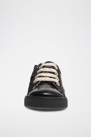 Sneakers in pelle - Nero