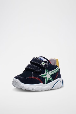 Sneakers in pelle scamosciata - Blu