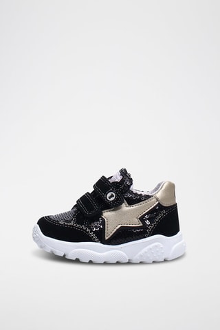 Sneakers in pelle - Nero