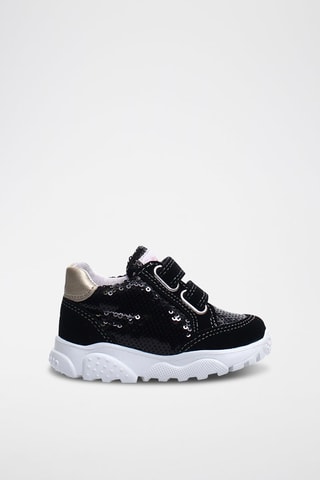 Sneakers in pelle - Nero