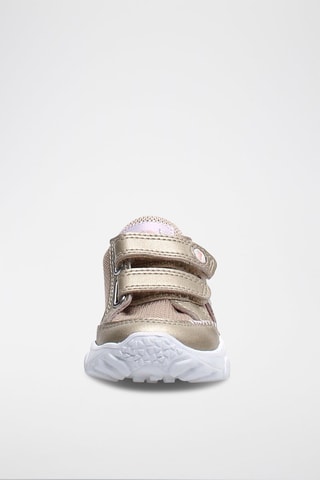Sneakers in pelle Eilian - Bianco, rosa e dorato