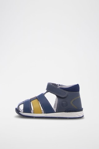 Sandali in pelle - Blu