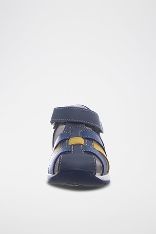 Sandali in pelle - Blu