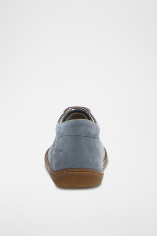 Sneakers alte in pelle - Blu