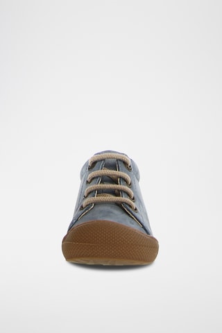 Sneakers alte in pelle - Blu