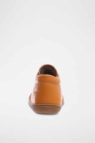 Sneakers alte in pelle - Arancione