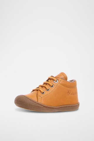 Sneakers alte in pelle - Arancione