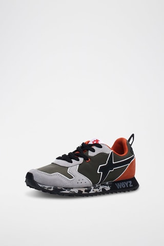Sneakers in pelle scamosciata - Grigio