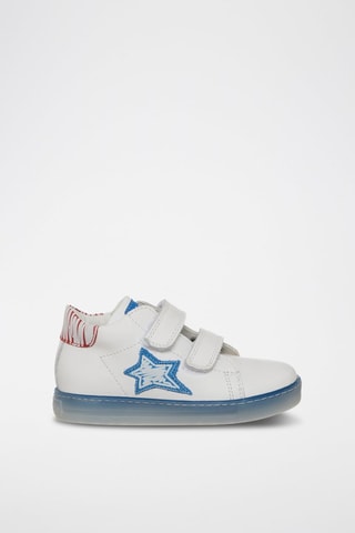 Sneakers in pelle - Bianco