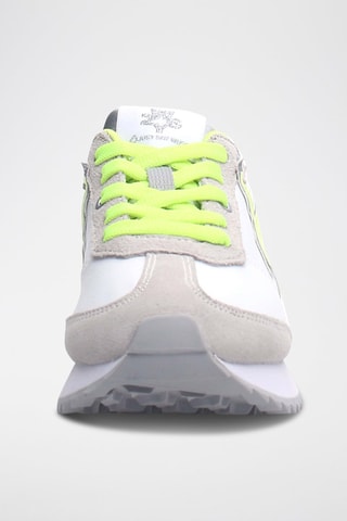 Sneakers - Bianco, giallo e rosa
